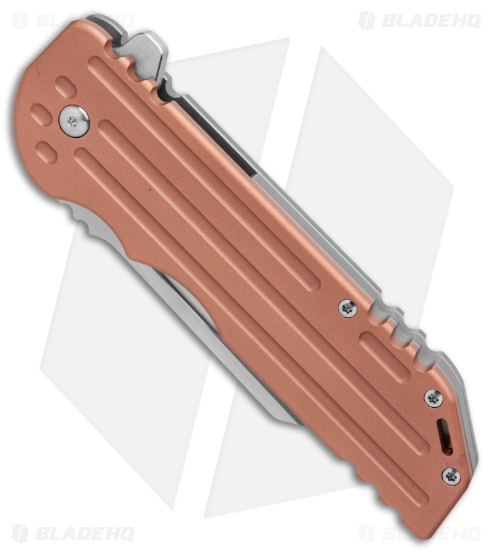 Alphahunter Tactical Copper Head War Bowie Copper/Ti (3.8" Satin)
