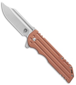 Alphahunter Tactical Copper Head War Bowie Copper/Ti (3.8" Satin)