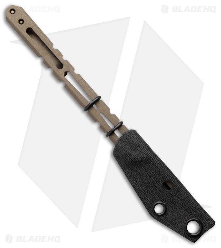 Amsler Knives Hurricane Razor 2.0 Knife Cerakote (1.375" Bronze)