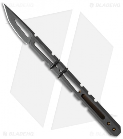 Amsler Knives Hurricane Razor 2.0 Knife Cerakote (1.375" Black)