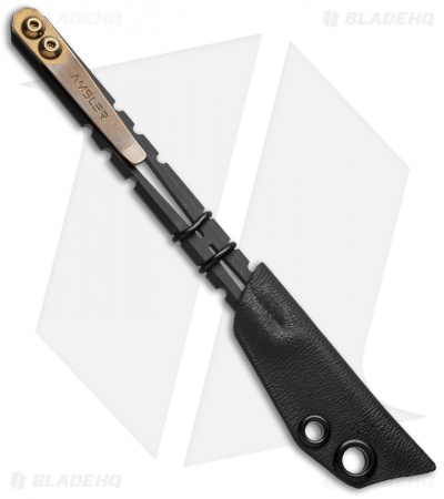 Amsler Knives Hurricane Razor 2.0 Knife Cerakote (1.375" Black)