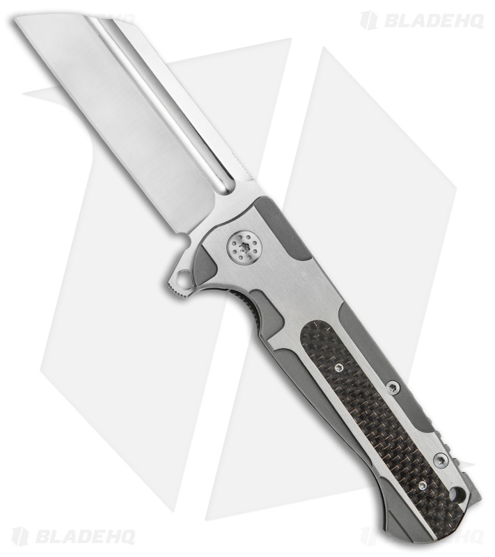 Andre de Villiers Classic Butcher Flipper Knife Satin/LSCF (4" Satin) AdV