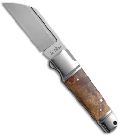 Andre de Villiers Pocket Butcher Slip Joint Knife Burl Wood (2.9" Satin) AdV