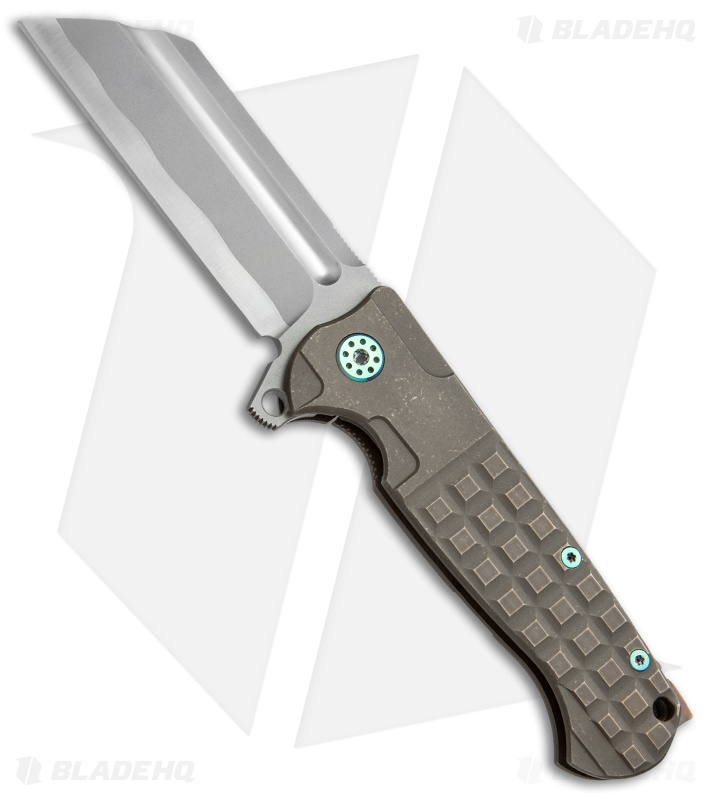 Andre de Villiers Classic Butcher Knife Bronze Knurled (4" BB Hamon) AdV