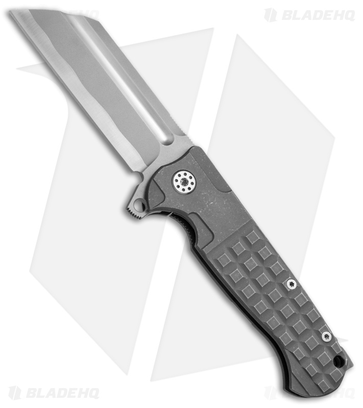 Andre de Villiers Classic Butcher Flipper Knife BB Knurled (4" BB Hamon) AdV