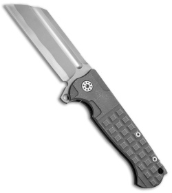 Andre de Villiers Classic Butcher Flipper Knife BB Knurled (4" BB Hamon) AdV 