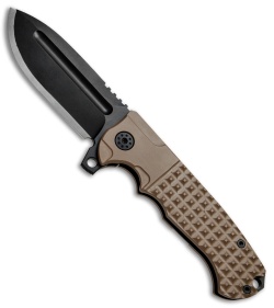 Andre de Villiers Pathfinder Gen. 2 Knife Coyote Cerakote (3.75" Black) AdV