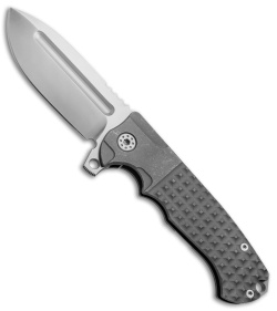 Andre de Villiers Pathfinder Gen 2 Knife Gray BB Square (3.75" Satin) AdV