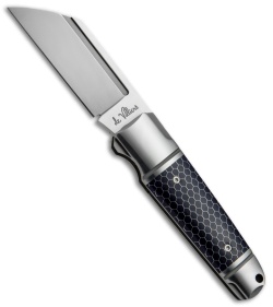 Andre de Villiers Pocket Butcher Slip Joint C-Tek/Engraved (2.9" Satin) AdV