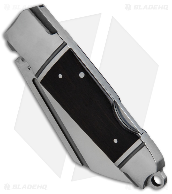 Andre de Villiers Pocket Butcher Lockback Knife Ebony (3.1" Satin) AdV