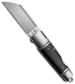 Andre de Villiers Pocket Butcher Lockback Knife Ebony (3.1" Satin) AdV