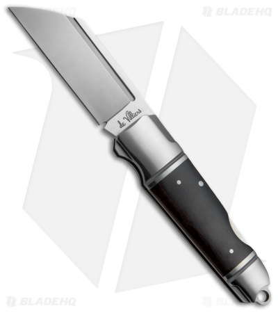 Andre de Villiers Pocket Butcher Lockback Knife Ebony (3.1" Satin) AdV