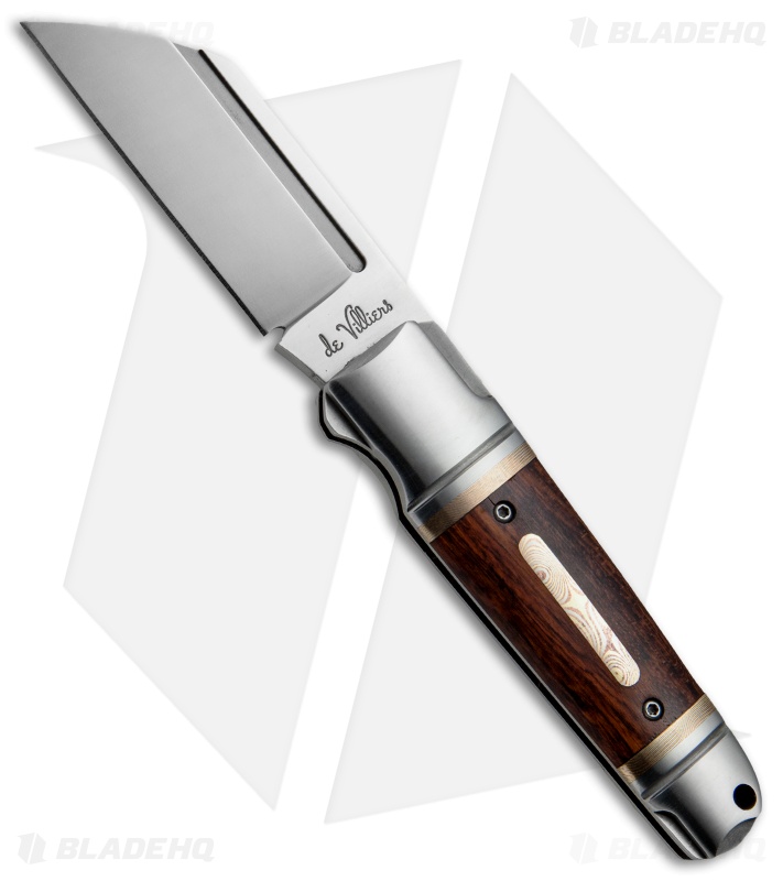 Andre de Villiers Pocket Butcher Slip Joint Rosewood/Mokume (2.9" Satin) AdV