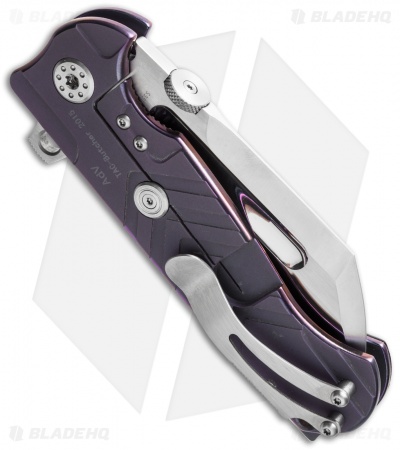 Andre de Villiers Custom Butcher V2 Knife Purple/C-Tek (3.75" Polish) AdV