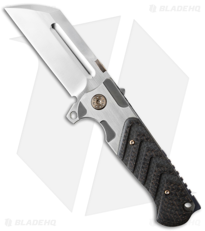 Andre de Villiers Custom Butcher V2 Flipper LSCF (3.75" Satin) AdV