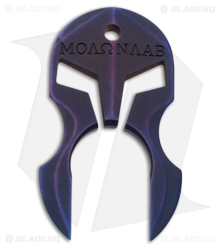 Andre de Villiers AdV Tactical Spartan Knuck - Purple Titanium