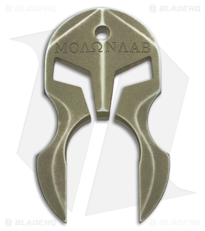 Andre de Villiers AdV Tactical Spartan Knuck - Olive Green Titanium