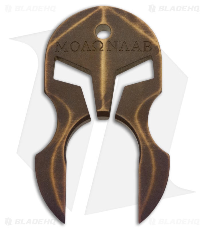 Andre de Villiers AdV Tactical Spartan Knuck - Brown Titanium