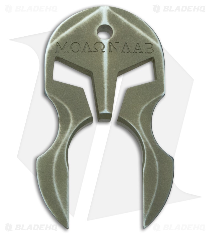 Andre de Villiers AdV Tactical Spartan Knuck - Green Finished Titanium