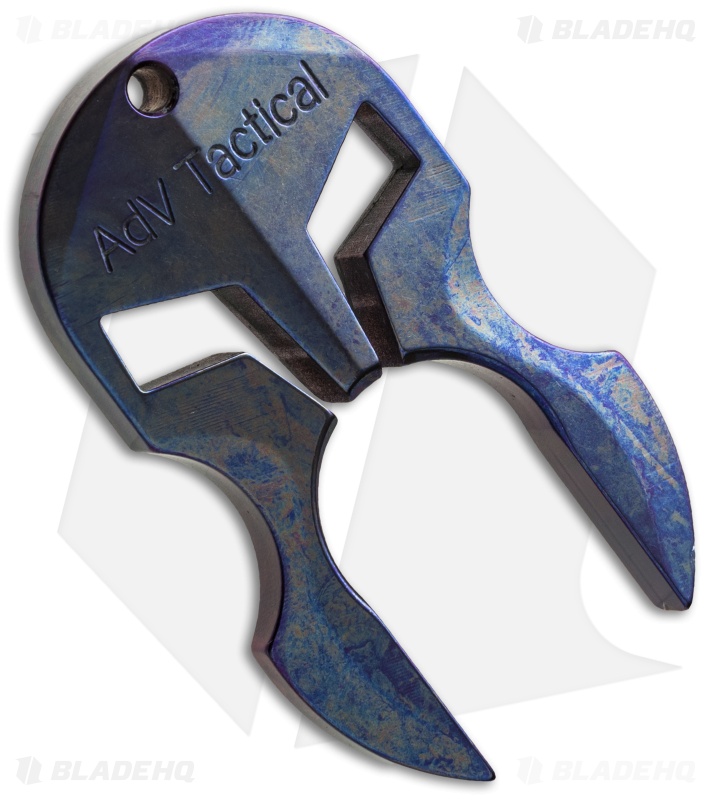 Andre de Villiers AdV Tactical Spartan Knuck Titanium (Dark Purple)