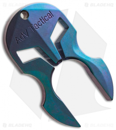 Andre de Villiers AdV Tactical Spartan Knuck Titanium (Iridescent)