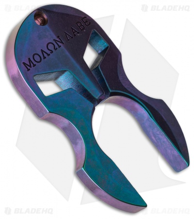Andre de Villiers AdV Tactical Spartan Knuck Titanium (Iridescent)