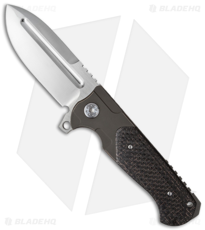 Andre de Villiers Mid-Tech Pathfinder Knife LSCF (3.75" Satin) AdV