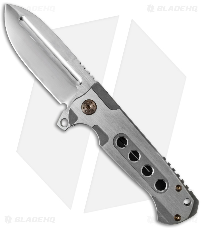 Andre de Villiers Mid-Tech Pathfinder Knife Two-Tone Bronze (3.75" Satin) AdV