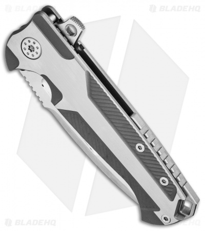 Andre de Villiers Ronin Flipper Knife Titanium (3.875" Satin)