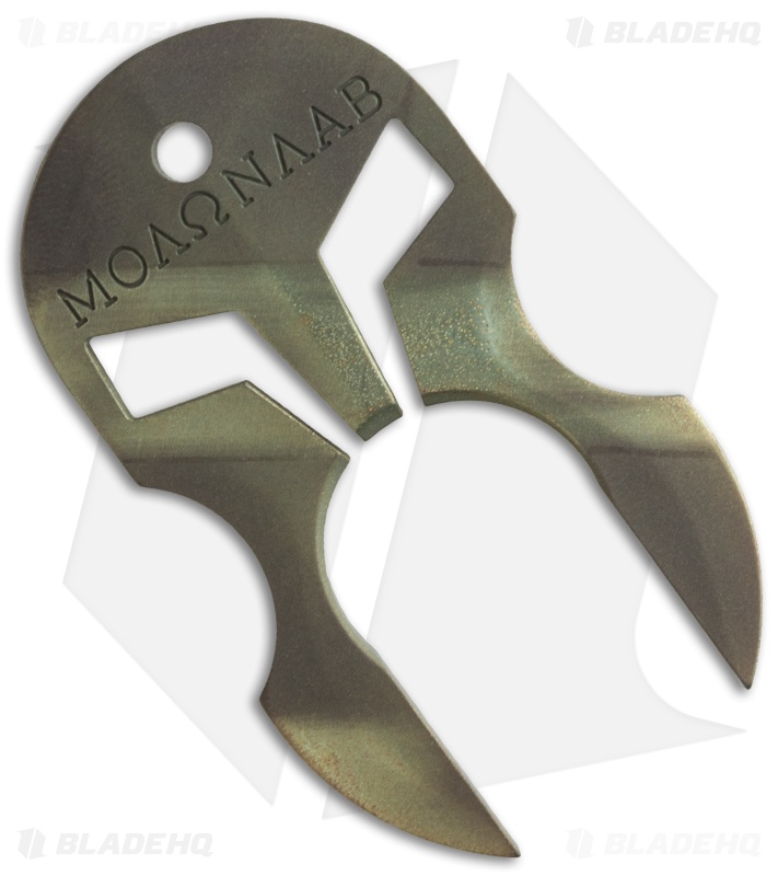 Andre de Villiers AdV Tactical Spartan Knuck - Brass Titanium