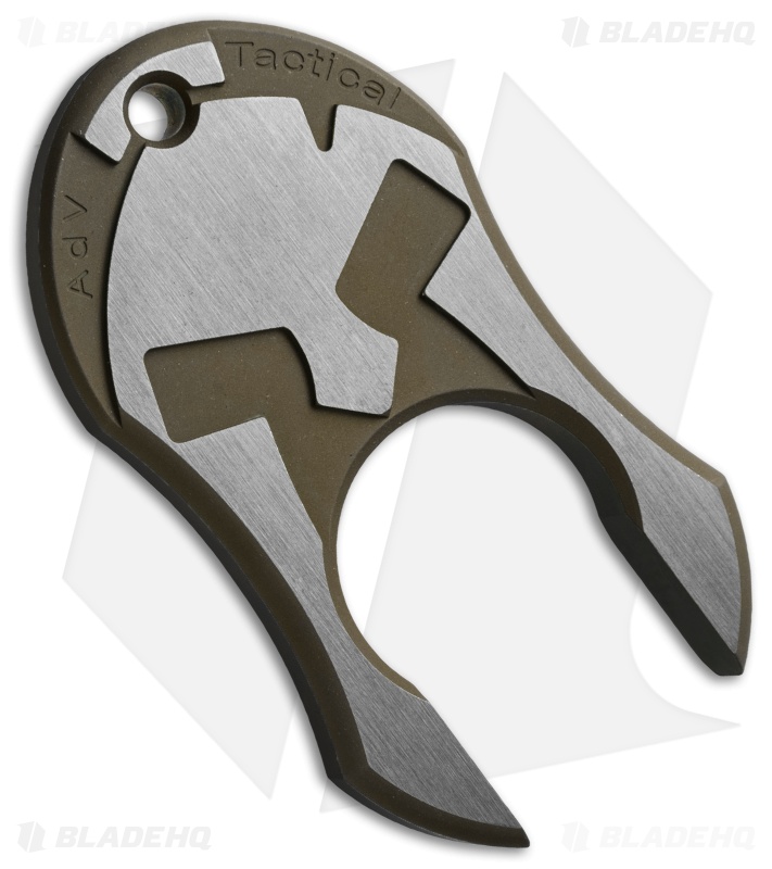Andre de Villiers AdV Tactical Spartan Pocket Knuck V2 - Bronze/Satin Titanium