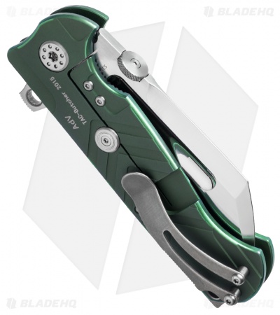 Andre de Villiers Mid-Tech Butcher V2 Knife Green (3.75" Satin) AdV