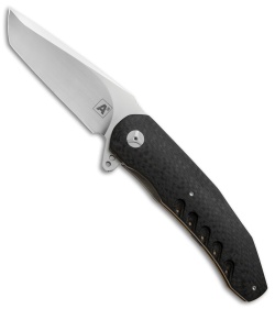 A2 Andre Thorburn/Van Heerden A3 Flipper Tanto Knife Carbon Fiber (3.75" Satin)