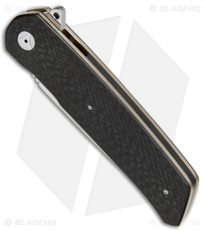A2 Andre Thorburn/Van Heerden A7 Tanto Flipper Knife Carbon Fiber (3.5" Satin)