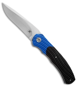 A2 Andre Thorburn/Van Heerden A1 Front Flipper Knife Blue G-10 (3.75" Satin) 