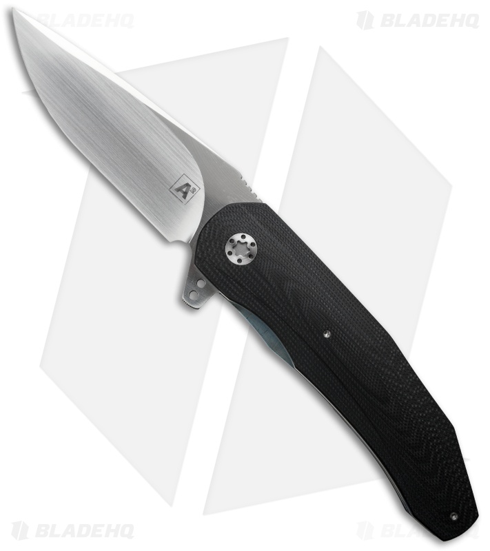 A2 Andre Thorburn/Van Heerden A3-3D Flipper Knife Black G-10 (3.75