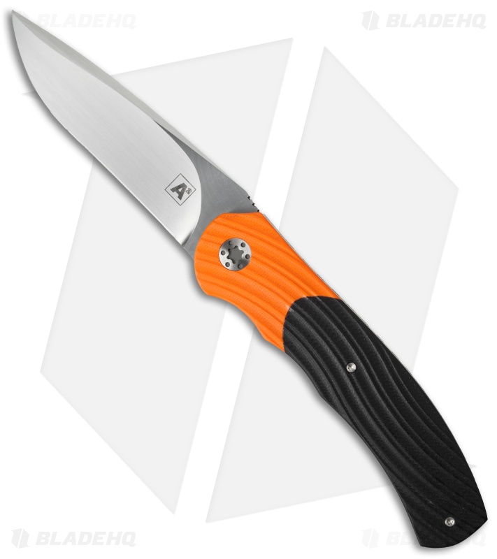 A2 Andre Thorburn/Van Heerden A1-3D Front Flipper Knife Orange G-10