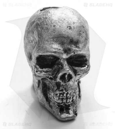 Barrett Custom Skull Bead - Pewter/Silver