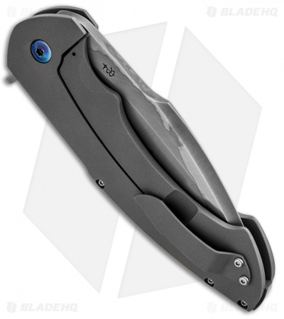 Rick Barrett Custom Fallout Flipper Knife (4.25" Hamon)
