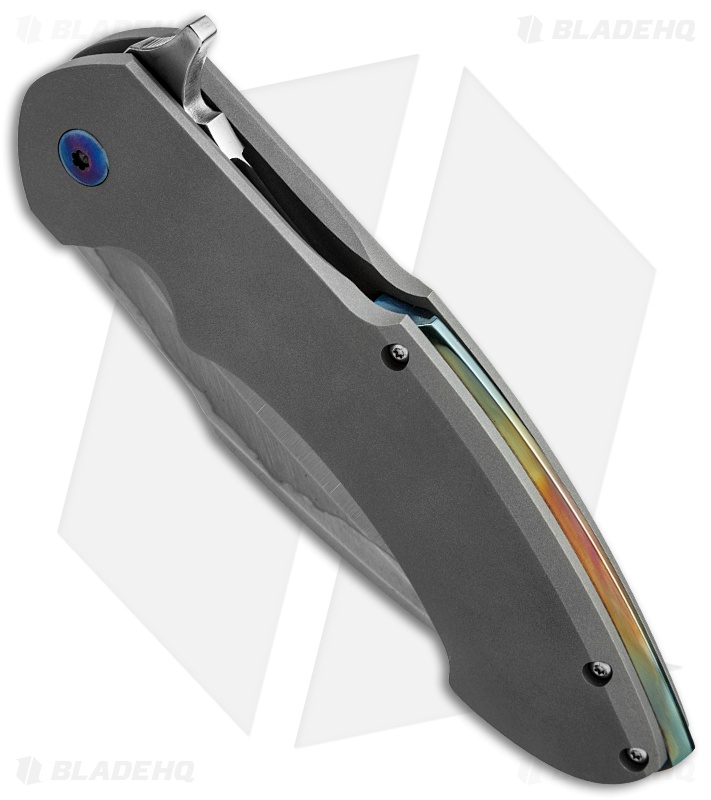 Rick Barrett Custom Fallout Flipper Knife (4.25" Hamon)