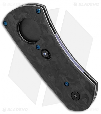 Benchmade Gold Class Cigar Cutter Auto Axis Carbon Fiber (Black) 1500-181