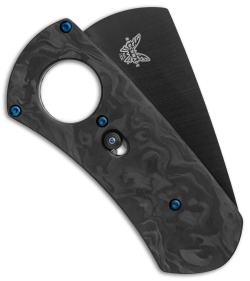 Benchmade Gold Class Cigar Cutter Auto Axis Carbon Fiber (Black) 1500-181