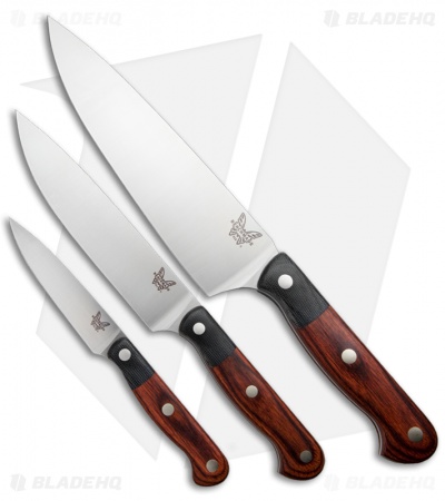 Benchmade Three-Piece Chef's Knife Set Review: Light and Sharp