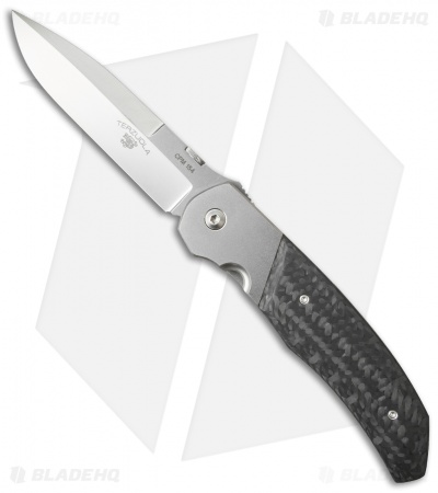 Bob Terzuola Custom Eagle Rock Knife Carbon Fiber/Ti (4" Polish) 21