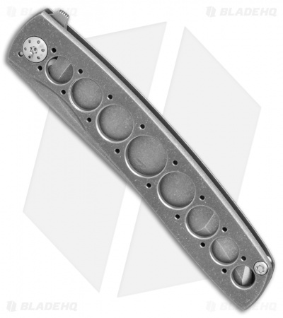 Brad Zinker Custom T-Arc Flipper Frame Lock Knife Ti (3.3" BB/SW Duplex)