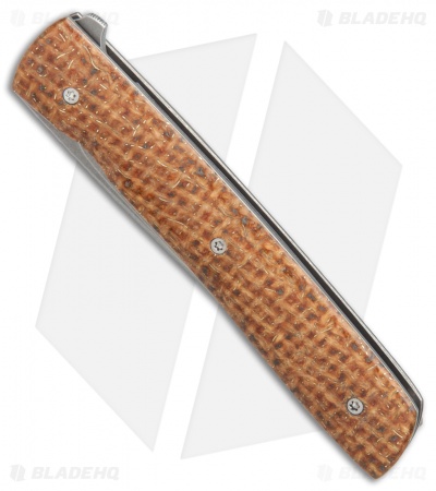 Brad Zinker T LLF Flipper Liner Lock Knife LS Kevlar (3.4" BB/SW)