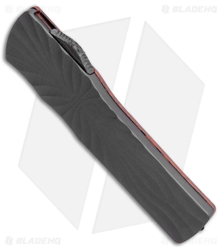 Brian Tighe Custom Small Twist Tighe Dagger OTF Red Fat CF (2.75" Satin)