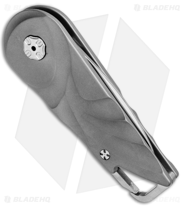Brian Tighe Custom Tighe Nee Automatic Knife Titanium (1.9" Mirror)