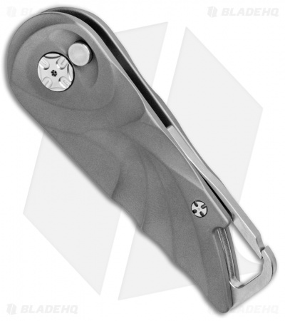 Brian Tighe Custom Tighe Nee Automatic Knife Titanium (1.9" Mirror)