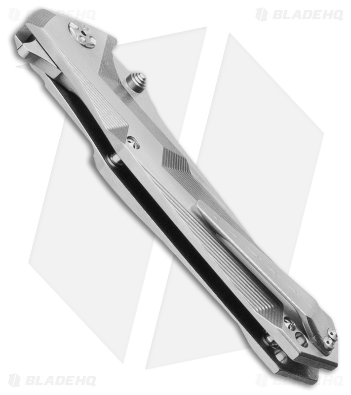 Brian Tighe Custom Tighe Tac Tanto Knife Titanium (4" Polish SW)